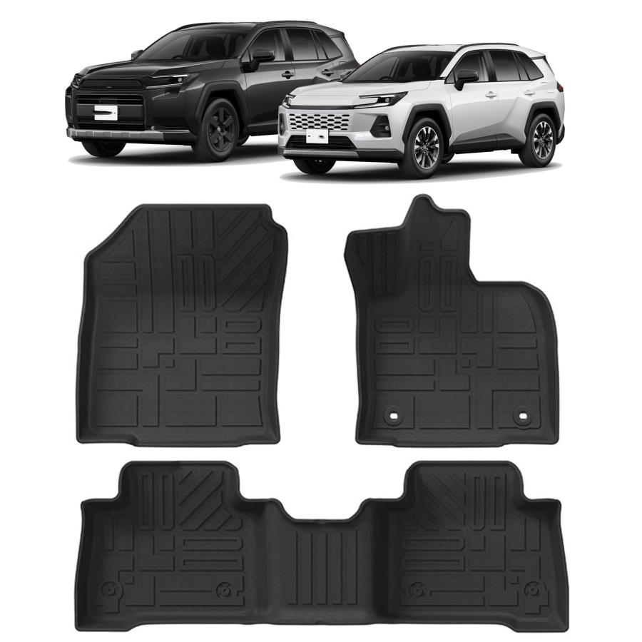 新型RAV4 60系 パーツ フロアマット ラバータイプ イプ ラブフォー