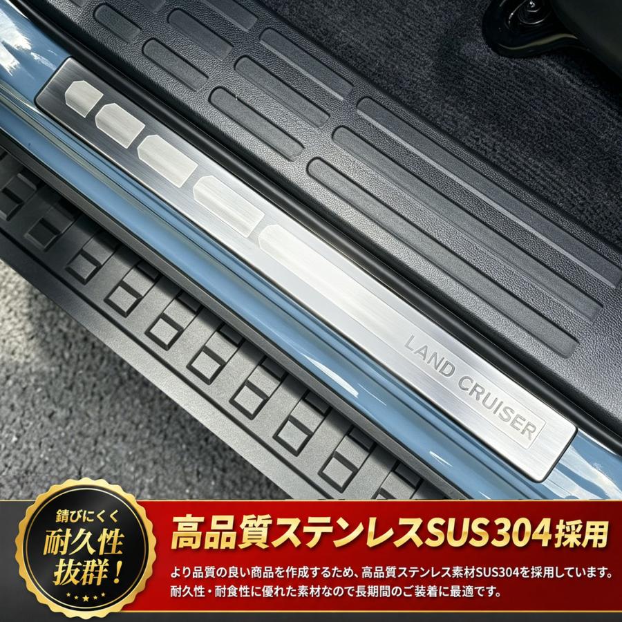 ランドクルーザー FJ ランクルFJ パーツ サイドステップ ガード 内側