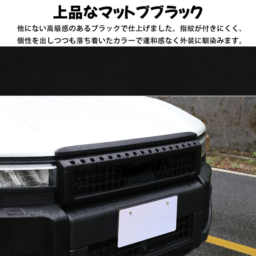 ランドクルーザー 250 ランクル250 パーツ フードモールディング