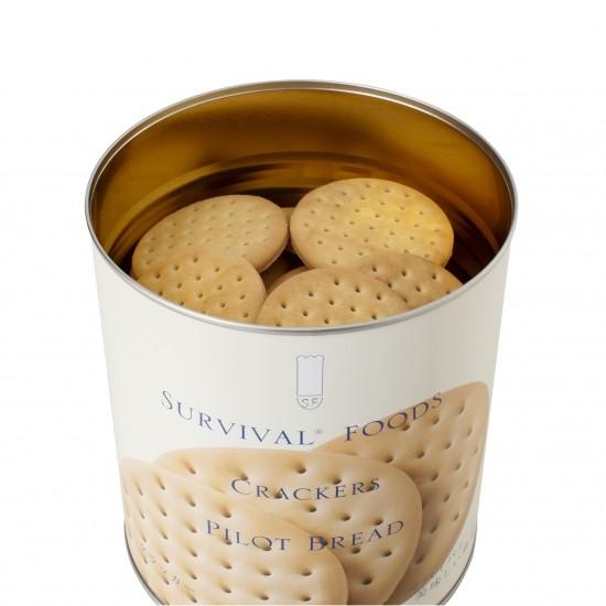 【お取り寄せ】25年間保存 サバイバルフーズ ツーアンドハーフ クラッカー 6缶詰合 |  | 02