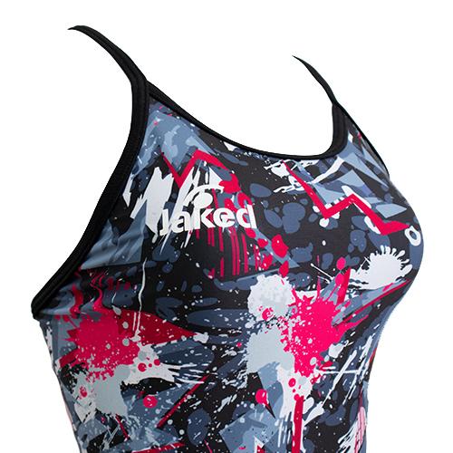 【ネコポス対象商品】Jaked (ジャケッド) / 園田モデル水着_Magma (ワンピース) レディース 競泳 水着の画像