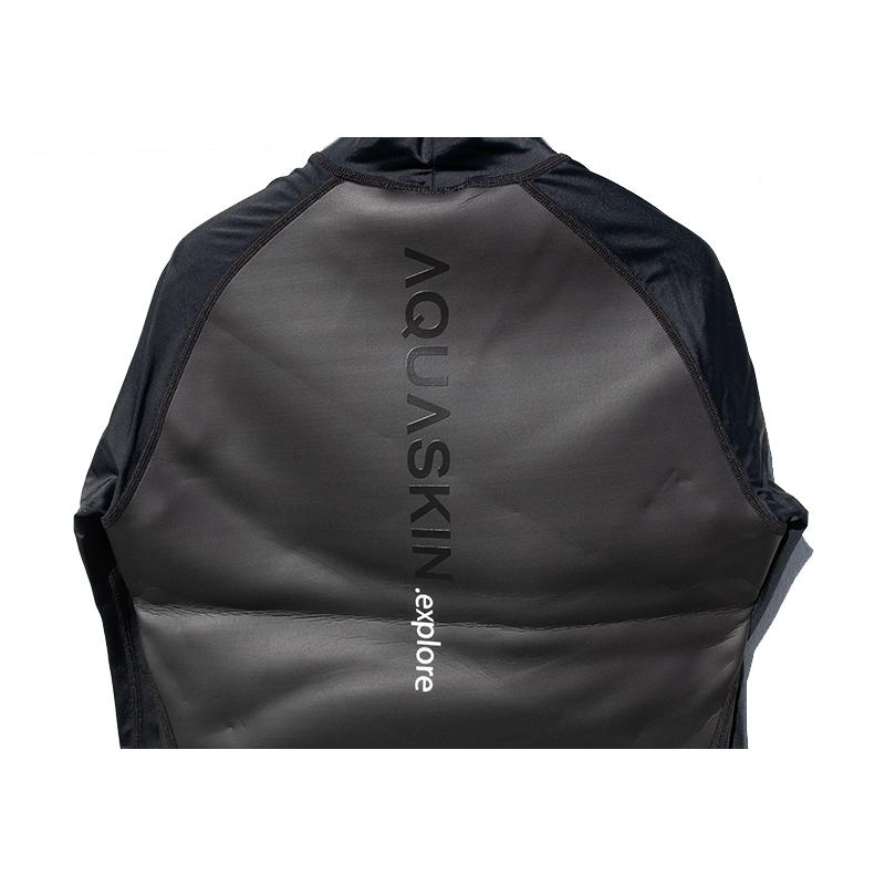 【訳あり大特価】AQUASPHERE アクアスキン 保温ラッシュガード メンズ (返品・交換不可) |  | 08