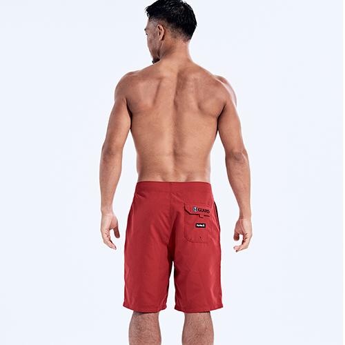 Hurley×GUARD サーフパンツ ライフセーバー向け 速乾・耐久 23RED