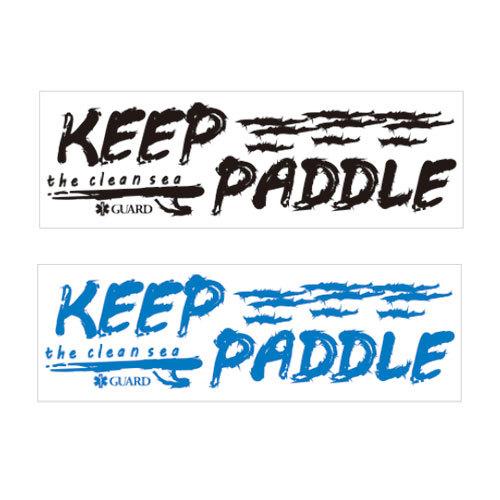 【ネコポス対象商品】KEEP PADDLE 透明 ステッカー | 