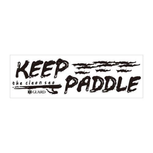 【ネコポス対象商品】KEEP PADDLE 透明 ステッカー |  | 01