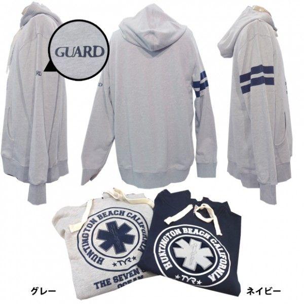 TYR×GUARD　PGRD3-14F　スウェットパーカー｜guard1997｜02