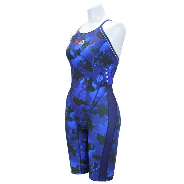 RA523-SUNDR【RAアールエー】レディース水着 (ワンピーススパッツ) WOMEN'S X-BACK ALLINONE ...