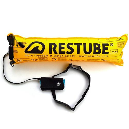 競技スイム向け【超小型・超軽量】膨張式緊急浮力体  RESTUBE ACTIVE レスチューブアクティブ |  | 01