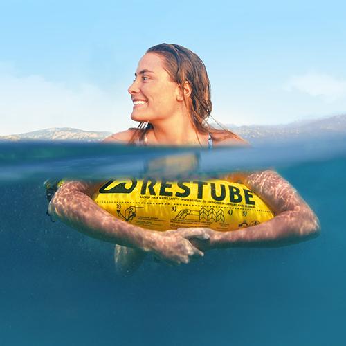 競技スイム向け【超小型・超軽量】膨張式緊急浮力体  RESTUBE ACTIVE レスチューブアクティブ |  | 05