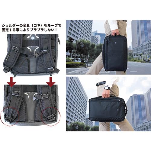 メンズ ビジネスリュック スリム　Biz Slim Brief M  SOL-005 |  | 03