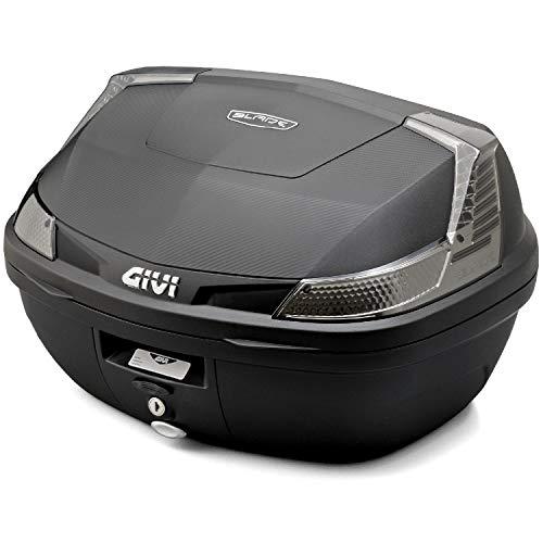 GIVI (ジビ) バイク用 リアボックス 47L 未塗装ブラック スモーク