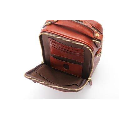 青木鞄（Lugard）2wayミニショルダーバッグ メンズ 革 ［NEVADA No.5075］ 