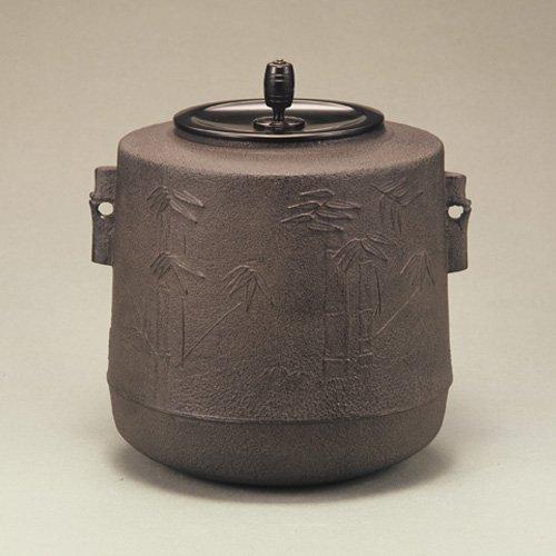 最適な価格最適な価格茶器 茶道・茶道具 菊地政光 風炉釜 竹地紋筒釜