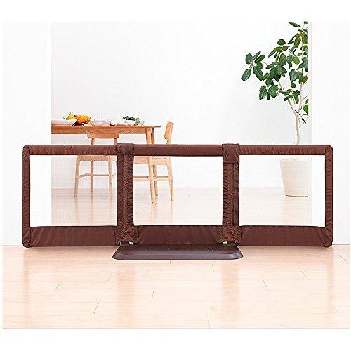 【新品同様 / 希少】 日本育児 ベビーゲート おくだけとおせんぼ Lサイズ ブラウン 6ヶ月~24ヶ月対象 おいてまたぐだけのお手軽ゲート 【2524070928】(12696円)