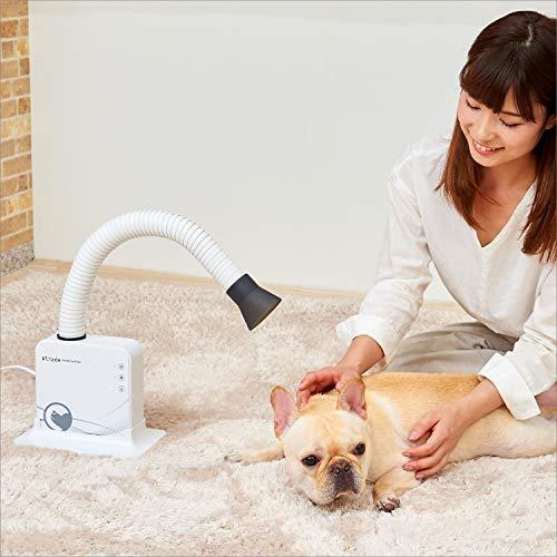 【OFT】 Alizee ハンズフリー ドライヤー ペット ドライヤー 乾かす 簡単 楽 静音性が高い 両手でドライヤー タッチパネル 温度 風量 調節可能 約 ドライヤー 温度 スタンド含む ：1