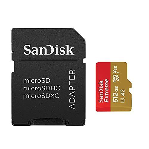 GUAストアマイクロSD 512GB サンディスク Extreme MicroSDXC A2