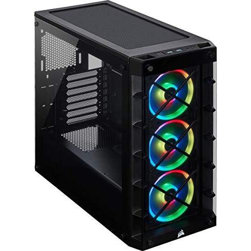 早い者勝ち訳あり！ Corsair iCUE 465X RGB ミドルタワー型PCケース CS7642 CC-9011188-WW 【2383031299】(11987円)