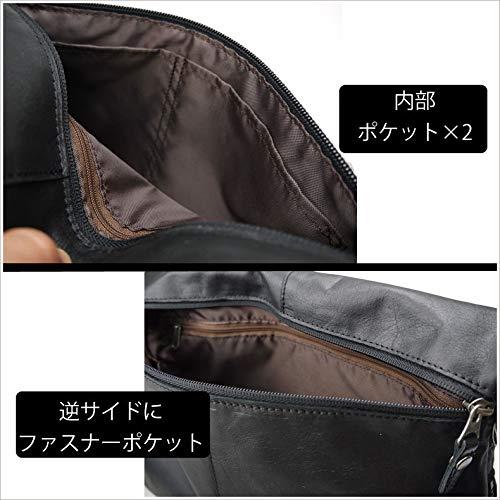 【クーポン】 [ダブルス] ショルダーバッグ 本革 レザー メンズ クラッチバッグ VLR-1656 レッド 【V2654156318】(13351円)