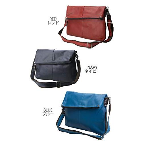 【クーポン】 [ダブルス] ショルダーバッグ 本革 レザー メンズ クラッチバッグ VLR-1656 レッド 【V2654156318】(13351円)