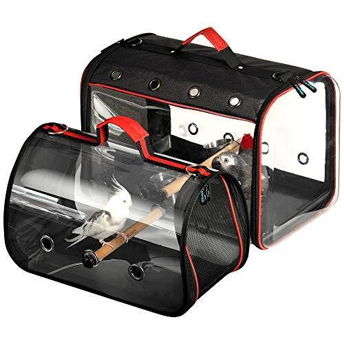 【メール便】 Colorday軽量 鳥用キャリーバッグ、鳥用トラベルケージ 【T2608827606】(13123円)