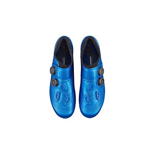 シマノ RC9 (SH-RC902)ブルー 40.0(25.2cm)ロード SPD-SL | www