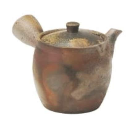 備前焼きの大きな横手急須 榊原芳山 備前焼きの大きな横手急須 榊原芳山 備前焼きの大きな横手急須 榊原芳