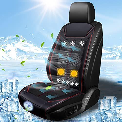 取寄用品 クールシート 22 カーシートカバー 9個強力ファン 冷風送風 3段階調節 エアーシート マッサージ 機能搭載 自 セレクトショップ購入 Www Muller Ru