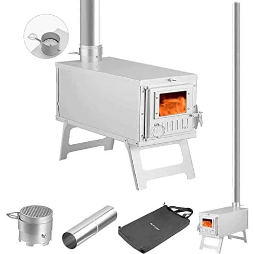 3F UL GEAR キャンプ 薪ストーブウッドストーブ 2.5M煙突 軽量