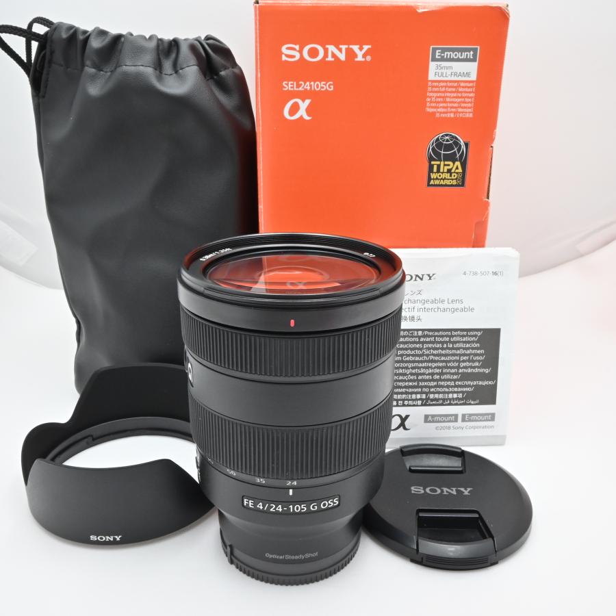 美品 SONY(ソニー) 標準ズームレンズ フルサイズ FE 24-105mm F4 G OSS 