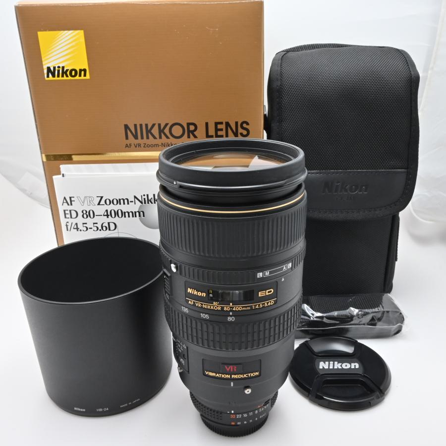 □ 美品 ニコン Nikon Ai AF VR NIKKOR ED 80-400mm F4.5-5.6D レンズ