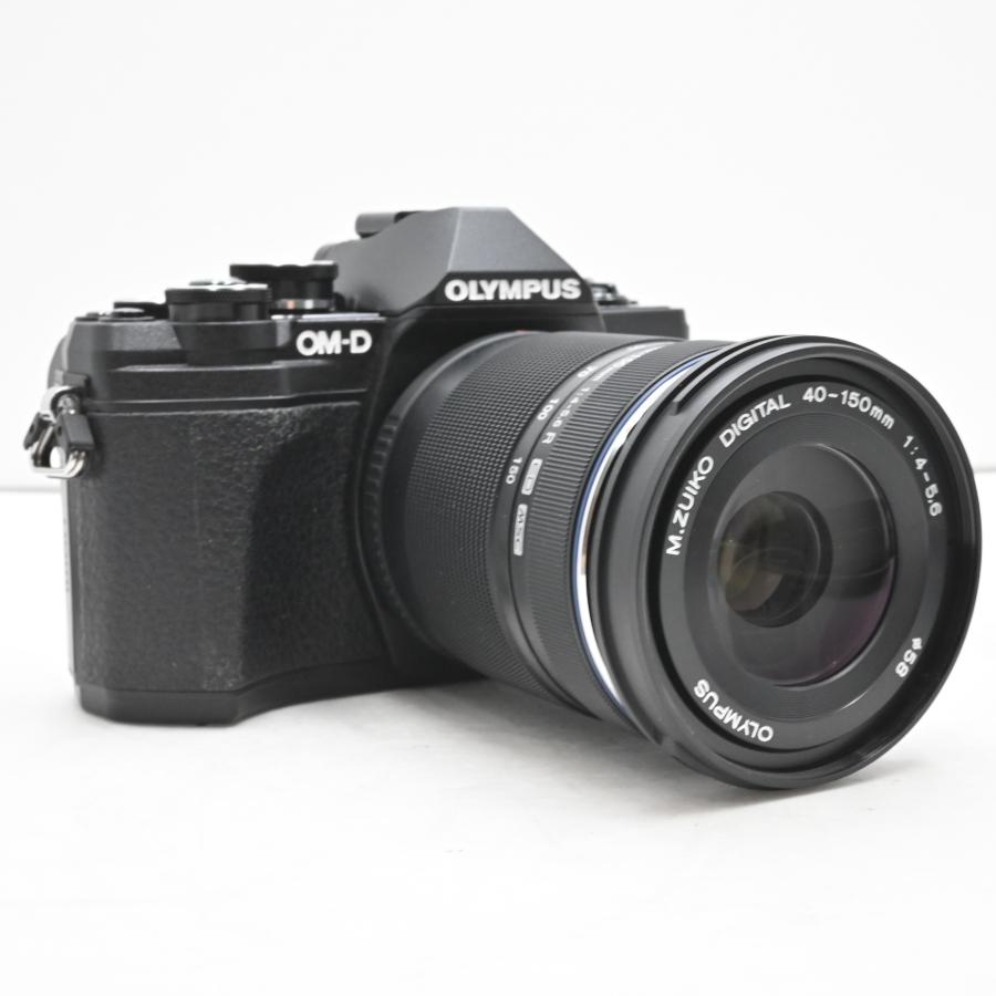 OLYMPUS ミラーレス一眼 OM-D E-M10 MarkIII EZダブルズームキット ブラックの画像