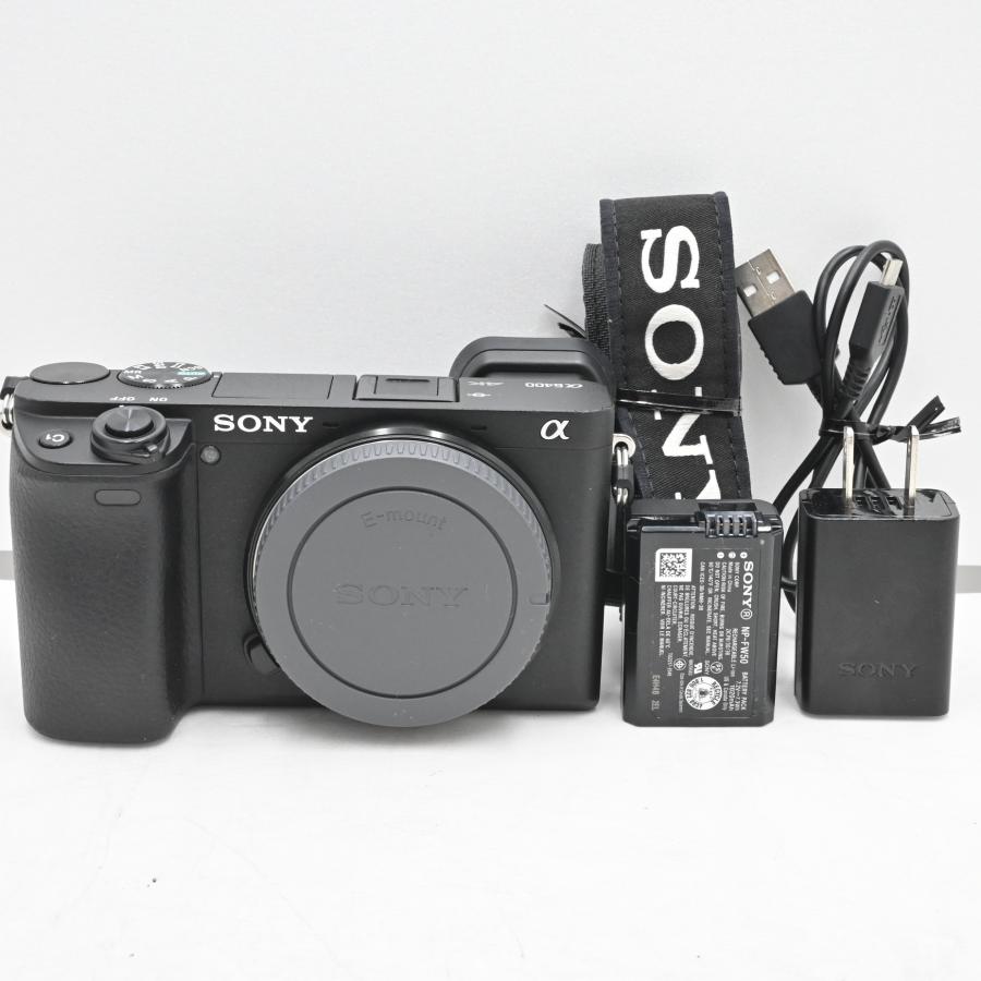 ショット数『1909』SONY(ソニー) APS-C ミラーレス一眼カメラ α6400