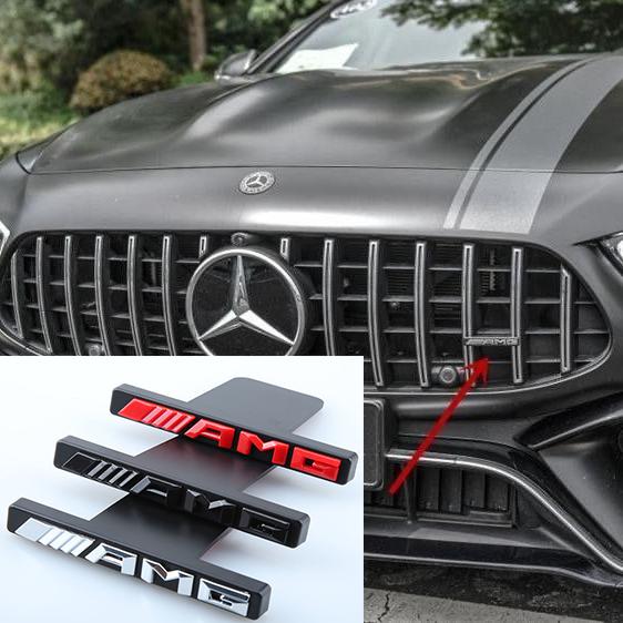 Mercedes-Benz AMG グリルエンブレム シルバー パナメリカーナグリル 