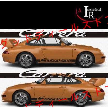 PORSCHE NEW ポルシェ カレラ サイドステッカー デカール カラー選択 