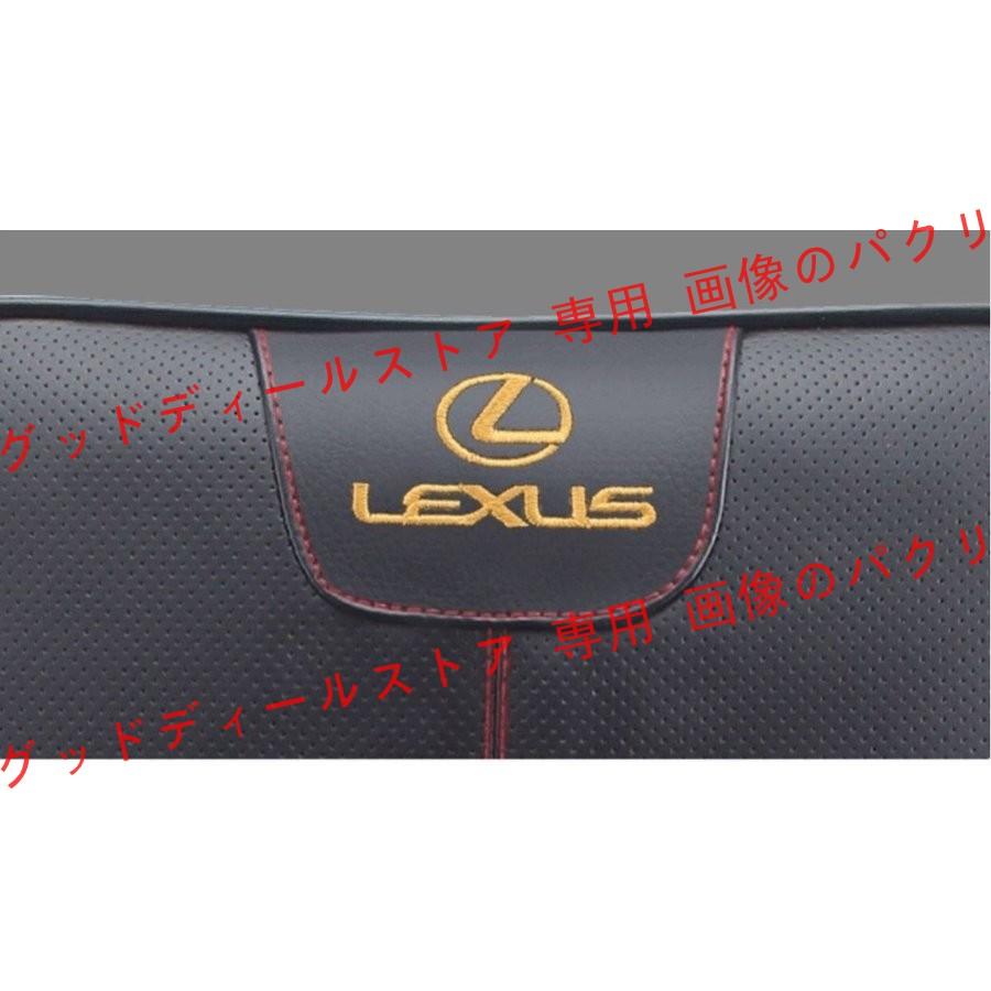レクサス 本革 低反発ウレタン ネックパッド 腰クッション セット ブラウン LEXUS LS IS RX NX CT GS HS｜guddodexiru｜02
