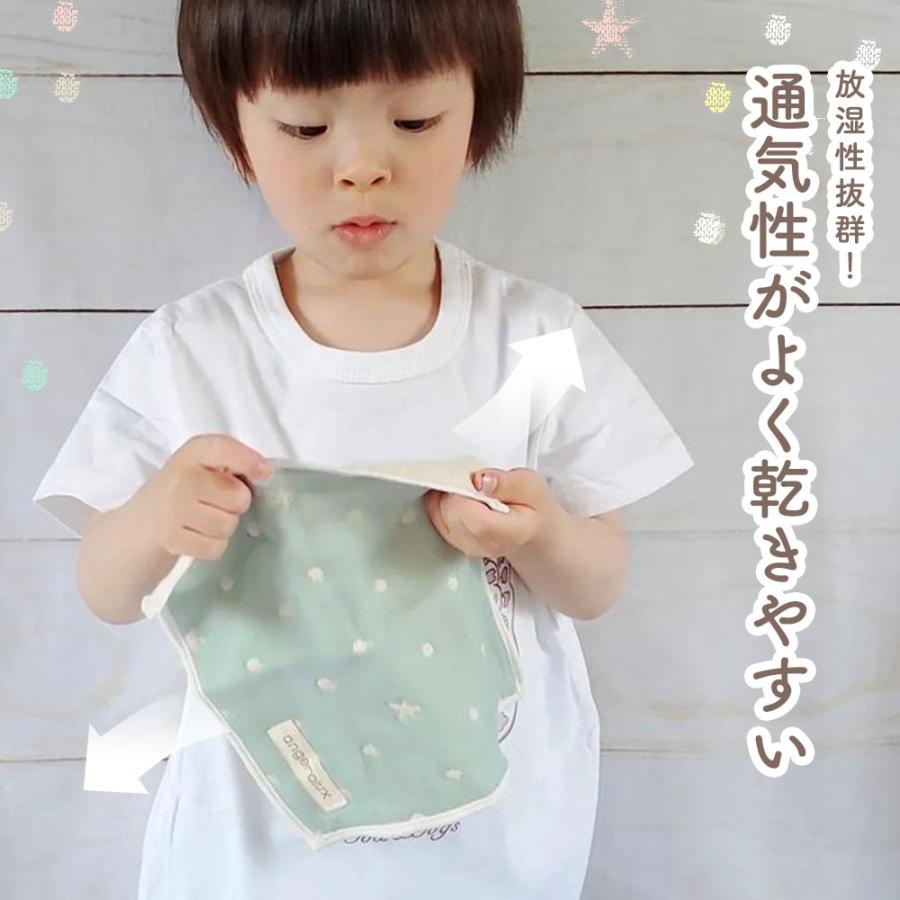【販売終了】 6重ガーゼハンカチ ベビー 赤ちゃん angerolux アンジェロラックス 日本製 6重ガーゼ ミニハンカチタオル | angerolux | 12