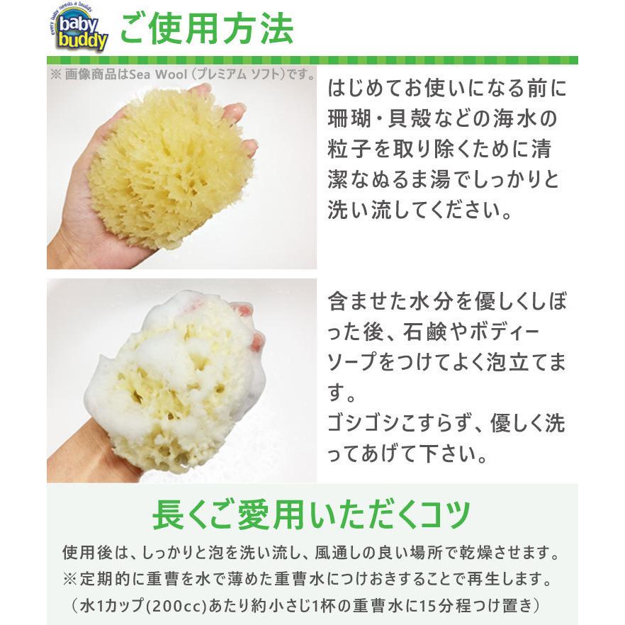 【販売終了】 ベビースポンジ ボディスポンジ 子供 Baby Buddy ベビーバディ ナチュラル バス スポンジ Grass Sea (スペシャルソフト) | Baby Buddy | 11