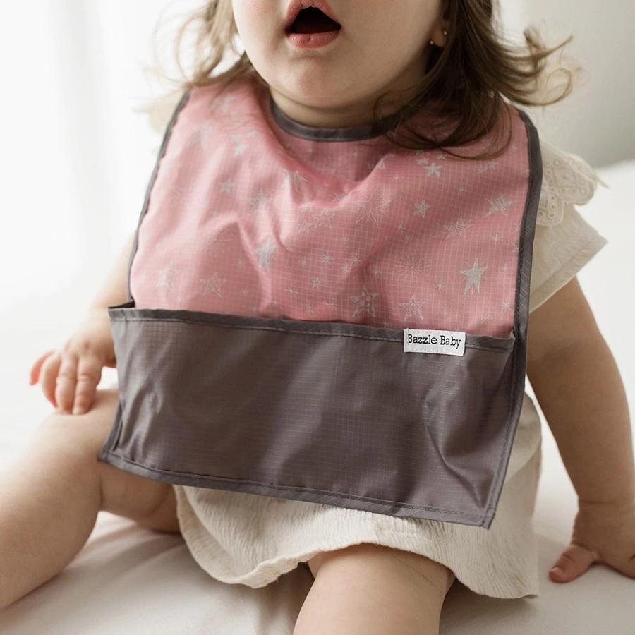 【販売終了】お食事エプロン 洗濯機可 2枚入り バズルベビー ゴー ビブ 30％OFF Bazzlebaby ( 保育園 保育園入園 食事用エプロン ベビーエプロン ) | Bazzle Baby | 06