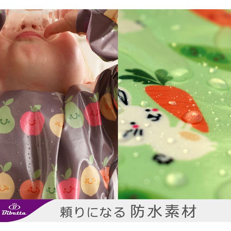 袖付きベビーエプロン 長袖 離乳食 Bibetta ビベッタ お食事エプロン ワイプイージー スリーブ付き 撥水 爆買 | Bibetta | 12