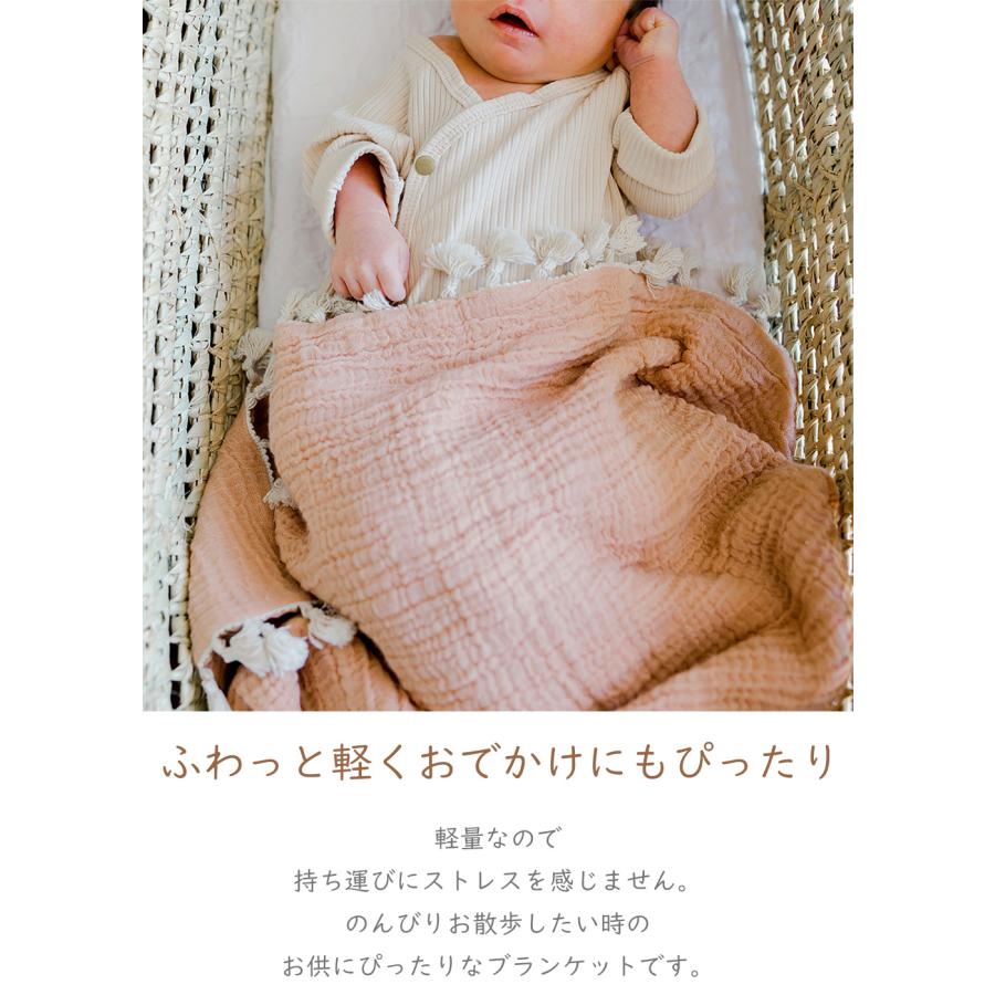 Crane Baby おくるみ ガーゼ 無地 クレーン ベビー 6重 モスリン