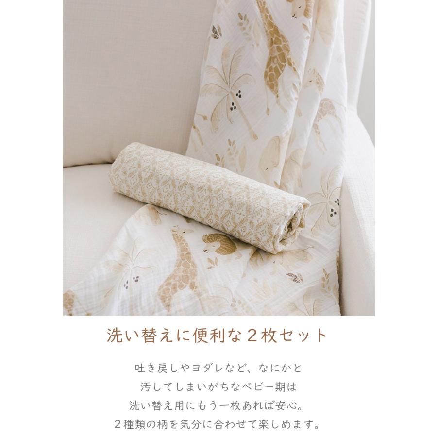 Crane Baby おくるみ ガーゼ スワドル 新生児 BABY クレーン