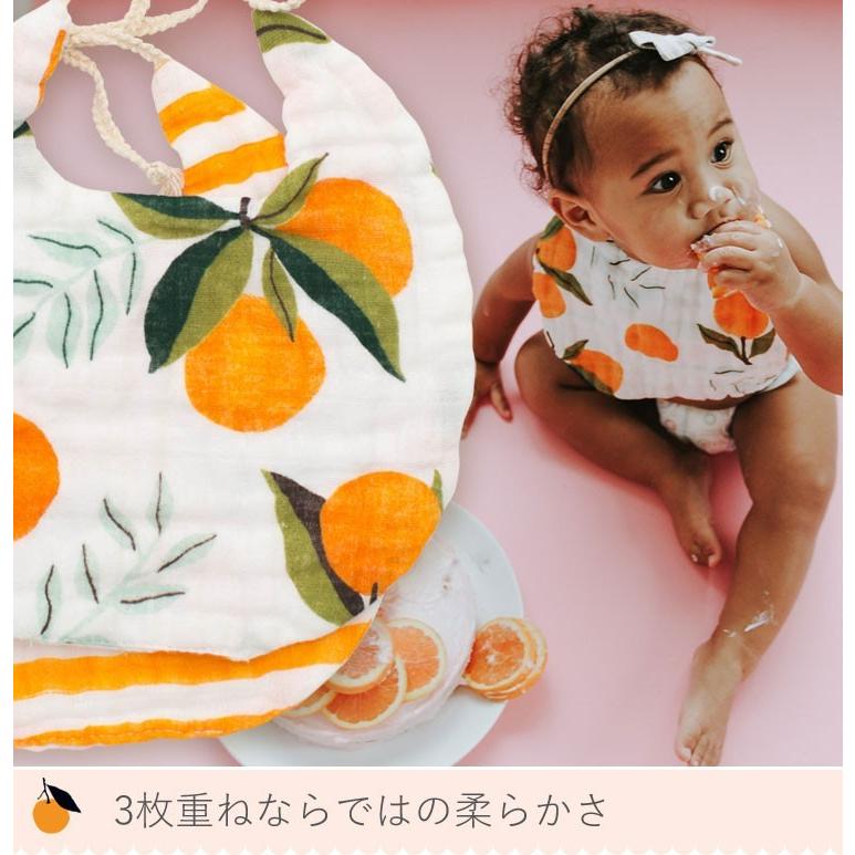 【販売終了】CLEMENTINE KIDS クレメンタインキッズ モスリン ビブ 2枚セット （ よだれかけ ビブセット スタイセット おしゃれ かわいい 出産祝） | CLEMENTINE KIDS | 18