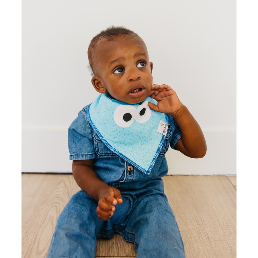 【販売終了】セサミストリート スタイ 防水 スナップボタン Copper Pearl コッパーパール バンダナスタイ 4枚セット 正規品 | Copper Pearl | 07