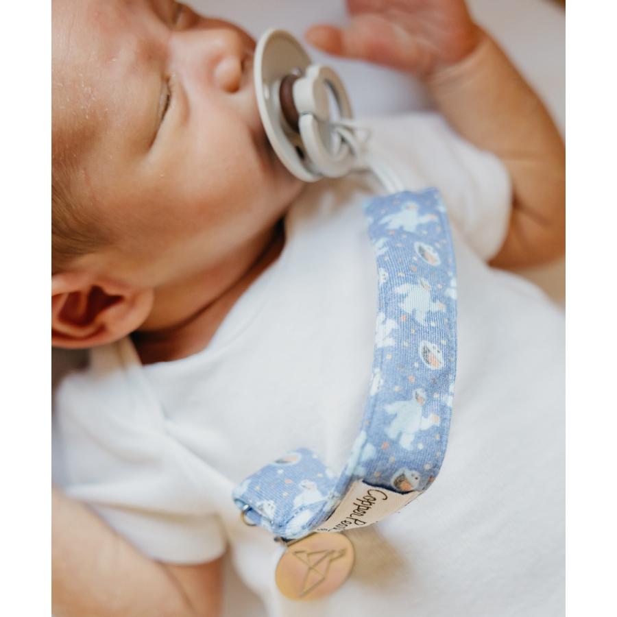 【販売終了】セサミストリート おしゃぶりホルダー 赤ちゃん Copper Pearl コッパーパール ビンキー クリップ ３本セット | Copper Pearl | 04