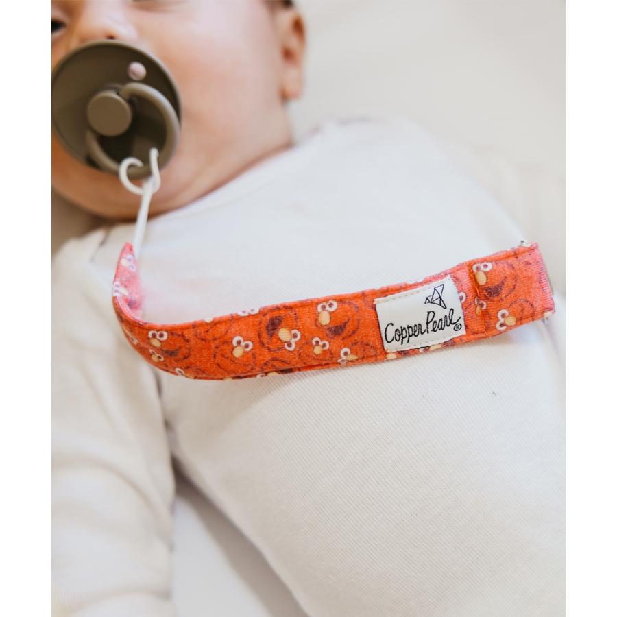 【販売終了】セサミストリート おしゃぶりホルダー 赤ちゃん Copper Pearl コッパーパール ビンキー クリップ ３本セット | Copper Pearl | 05