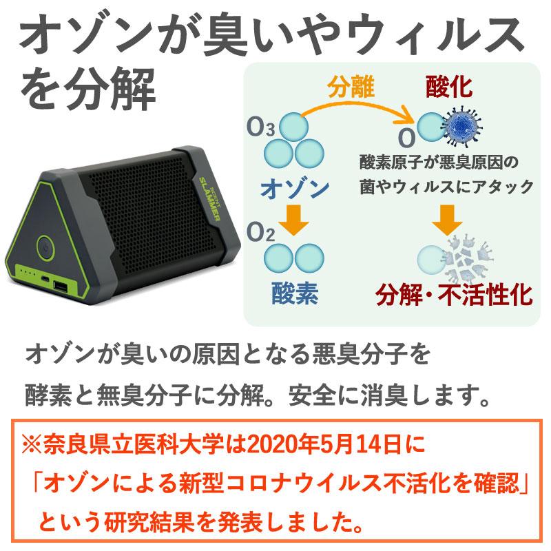 【販売終了】30％OFF セントスラマー 家庭用オゾン発生器  18畳用 35m3 30 35立方メートル ( オフィス用  空気清浄機 ポータブル )【沖縄・離島配送不可】 | ブランド登録なし | 03