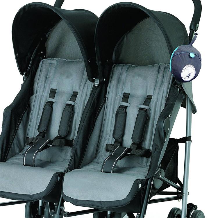 【販売終了】koo-di ベビーカーレインカバー 【ダブル】キープ アス ドライ (双子用 年子 二人乗りベビーカー ベビーカーカバー) |  | 04