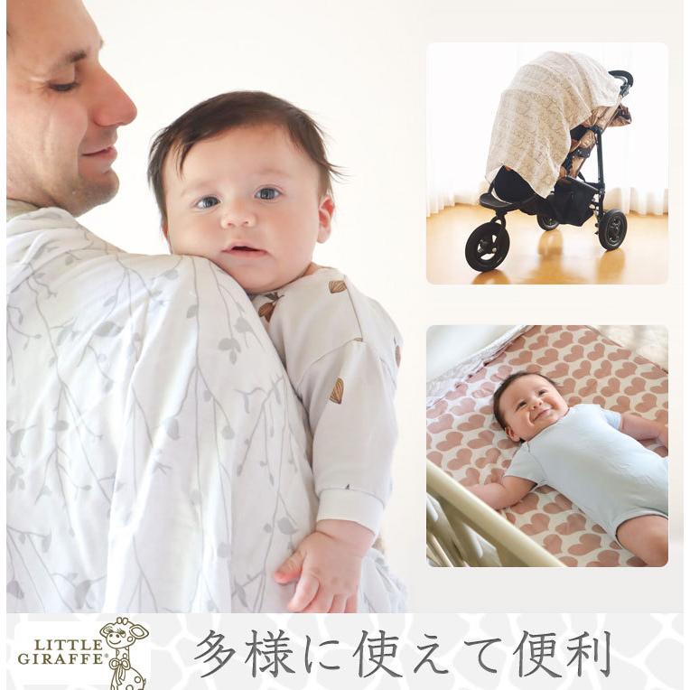 【販売終了】 スワドル メッシュ 夏用 little giraffe リトルジラフ モスリンスワドル 3枚セット 正規品 モスリンガーゼ | LITTLE GIRAFFE | 12