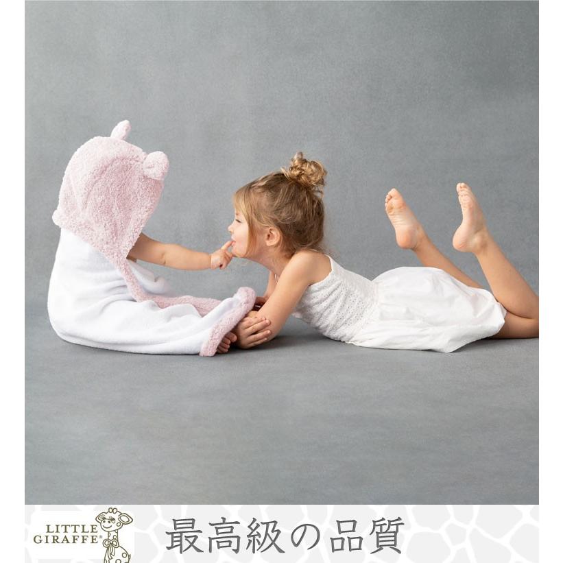 【販売終了】フード付きバスタオル 出産祝い 赤ちゃん little giraffe リトルジラフ シェニール ベビータオル正規品 | LITTLE GIRAFFE | 07