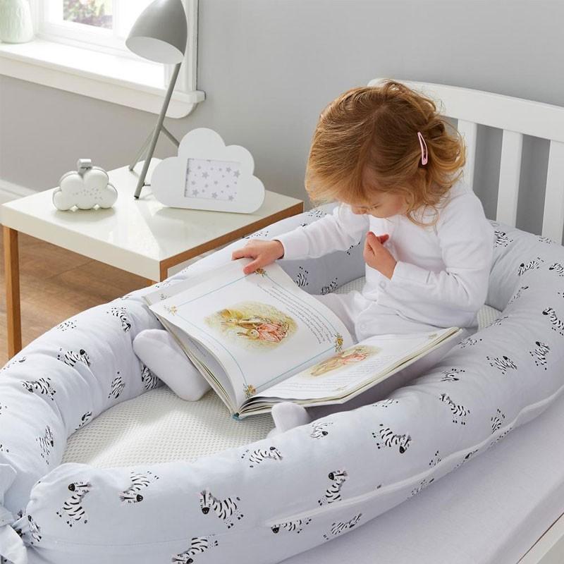 【販売終了】 ベッドインベッド 赤ちゃん ベビー purflo ピュアフロー ブリーザブル 大きいサイズ ベビーネスト キャリーバッグ付 | purflo | 09